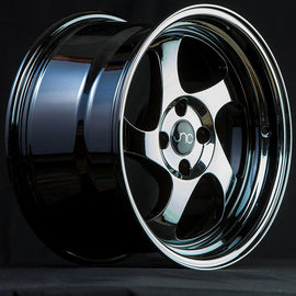JNC 034 Black Chrome 15x8.25 4x100 +20 Wheel/Rim 18515613830