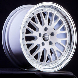 JNC 001 White Machined Lip 18x8.5 5x100/114.3 +30 Wheel/Rim 18510048518