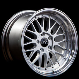 JNC 005 Silver Machine Lip 20x10 5x112 +et25 cb.66.66 Wheel/Rim 24638877830