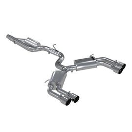 MBRP 3" Quad Split Rear Exit Cat Back Exhaust for 2015-2018 Audi S3 S4601304