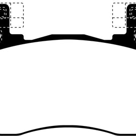 EBC for 2019+ Genesis G70 2.0T (Brembo) Redstuff Front Brake Pads - ebcDP32356C DP32356C