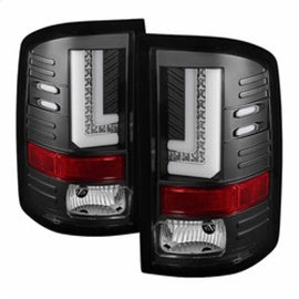 Spyder 5080660 - LED Tail Lights (Black) for 14-16 Sierra 1500/2500HD/3500HD 5080660