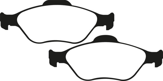 EBC DP2197/2 - Greenstuff 2000 Series Sport Front Brake Pads DP2197/2