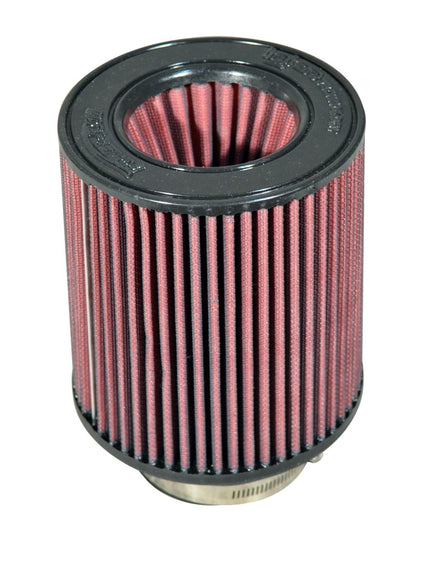 Injen High Performance Air Filter - 3 1/2 Black Oiled Filter 6  Base / 6 7/8 Tall / 5 1/2 Top X-1021-BR