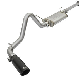 aFe MACHForce XP Cat Back SS Exhausts  Black Tips 05-12 Toyota Tacoma L4-2.7L 49-46031-B