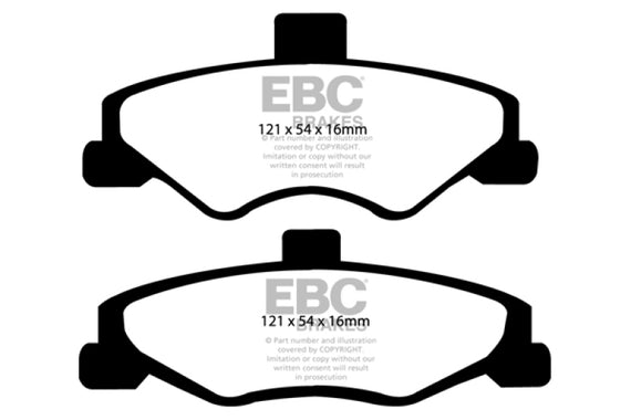 EBC 98-02 Chevrolet Camaro (4th Gen) 3.8 Bluestuff Rear Brake Pads DP51323NDX