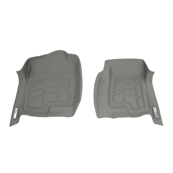 Westin 2002-2006 Cadillac/Chevy/GMC Escalade/Escalade EXT Wade Sure-Fit Floor Liners Front - Gray 72-120030