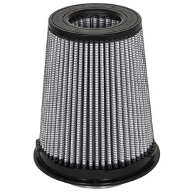 aFe MagnumFLOW Pro DRY S Replacement Air Filter 4in F x 6in B (mt2) x 4-1/2in T (Inv) x 7-1/2in H 21-91113