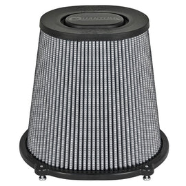 aFe Quantum Pro DRY S Air Filter Flat Top - 5in Flange x 9in Height 21-90098