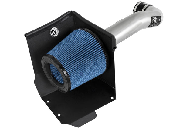 aFe MagnumFORCE Stage-2 PRO 5R CAI Brushed Alum Tube 14-17 GMC Sierra 1500 5.3L/6.2L w/Electric Fan 54-12332-H