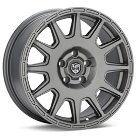 LP Aventure LP1 17x7.5 5-114 ET35 Matte Grey Wheel LP11775511435MG