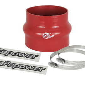 aFe Magnum FORCE CAI Univ. Silicone Coupling Kit (3.75in. ID to 3.5in. ID) Straight Reducer - Red 59-00061