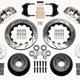 Wilwood Narrow Superlite 6R Front Hub Kit 14.00in Drill Pol WWE ProSpindle 140-9920-DP