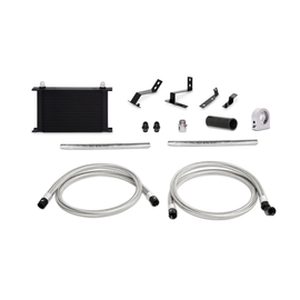 Mishimoto 16+ Chevrolet Camaro LT 2.0 Oil Cooler Kit - Black MMOC-CAM4-16BK