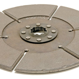 McLeod Disc Sintered Iron HCF 10inX1-1/16X10 Spline Solid Hub 16 Riv .330 Thick 5007J-03