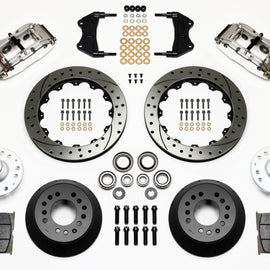Wilwood Narrow Superlite 6R Front Hub Kit 12.88in Drill Pol WWE ProSpindle 140-9919-DP