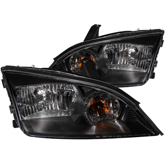 121229 Anzo Headlight Lamp Driver & Passenger Side New LH RH for Ford Focus 121229