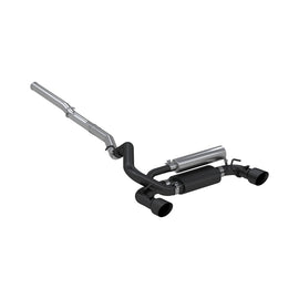 MBRP 2016-2017 Ford Focus RS 3in Black Coated Cat-Back Exhaust System - S4203BLK S4203BLK