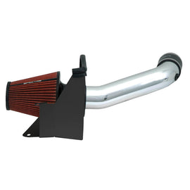 Spectre 07-11 Jeep Wrangler V6-3.8L F/I Air Intake Kit - Polished w/Red Filter 9944