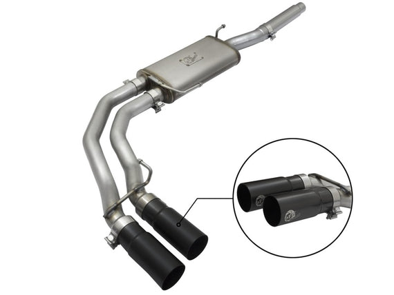 AFE Filters 49-43079-B Rebel Series Cat-Back Exhaust System Fits 04-08 F-150 49-43079-B