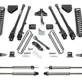 Fabtech 08-16 Ford F250 4WD w/o Factory Overload 8in 4Link Sys w/Coils & Dlss Shks K2125DL
