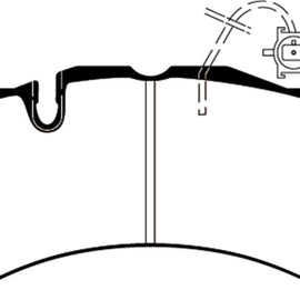 EBC 2016+ Alfa Romeo Giulia 2.9L Twin Turbo Yellowstuff Front Brake Pads DP42354R