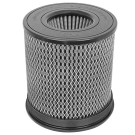 aFe MagnumFLOW Air Filter Pro DRY S 6in Flange x 8 1/8in Base/Top (INV) x 9in H 21-91059