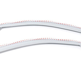 Putco 2020 Chevy Silv/Sierra HD 2500/3500 Crew/Dbl Cab (Front Only) Element Chrome Window Visors 480244