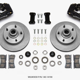 Wilwood Forged Dynalite Front Kit 11.72in 1 PC Rotor&Hub Ford F100 1948-1956 140-14190