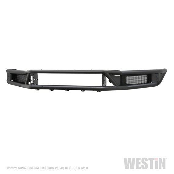 Westin 19-20 Chevy Silverado 1500 Outlaw Front Bumper - Textured Black 58-61215