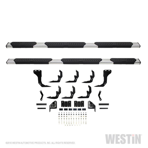 Westin 2019 Chevrolet Silverado/Sierra 1500 Crew Cab (5.5ft) R5 Modular Nerf Step Bars - SS 28-534680