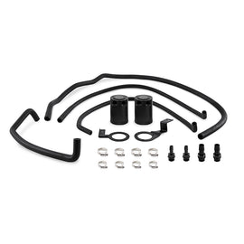 Mishimoto MMBCC-WRX-15SBE Baffled Oil Catch Can System for 2015�2016 Subaru WRX MMBCC-WRX-15SBE