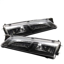 Spyder Auto 5012616 - Crystal Black Head Lights for 97-98 Nissan 240SX 5012616