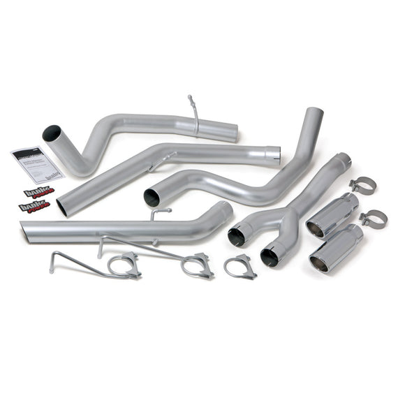 Banks Power 14-15 Dodge Ram 1500 3.0L Diesel Monster Exhaust System - SS Dual Exhaust w/ Chrome Tips 48602