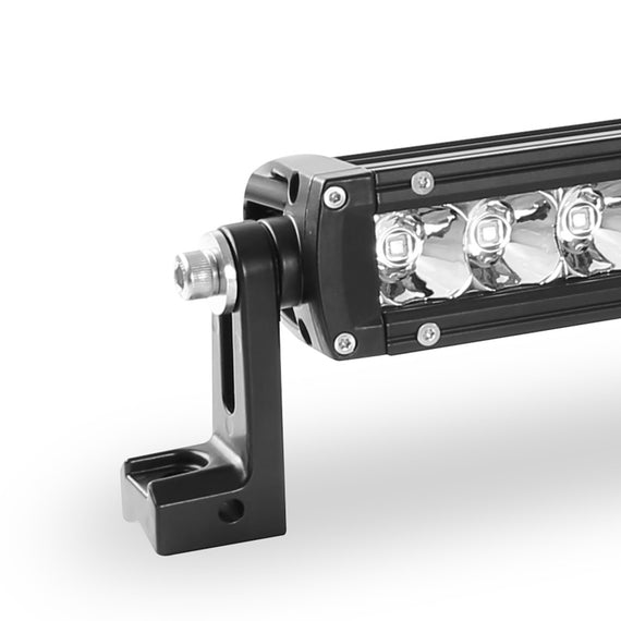 Westin Xtreme LED Light Bar Low Profile Single Row 50 inch Flood w/5W Cree - Black 09-12270-50F