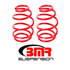 BMR 10-15 5th Gen Camaro V8 Front Lowering Springs - Red SP023R