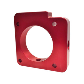 Torque Solution Throttle Body Spacer Red for Subaru WRX 2006-2014/STI 2004-2015 TS-TBS-027R