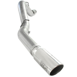 aFe Atlas Exhaust 5in DPF-Back Al Steel 11-13 GM Diesel Trucks V8-6.6L (td) LML (Pol Tip) 49-04041-P