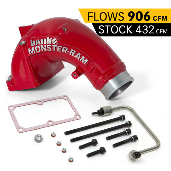 Banks Power Monster Ram Air Intake Elbow 07.5-18 Dodge Ram 2500 3500 6.7L 42788-PC