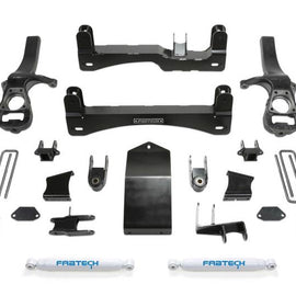 Fabtech K1132 6" BASIC SYS W/ PERF SHKS 2019-20 GM K1500 P/U K1132