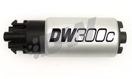 DeatschWerks DW300C series, 340lph compact fuel pump w/ mounting clips w /Install kit for Lotus elise/exige 04+, Toyota Celica 00-05, MR2 spyder 00-05, Corolla/Matrix 03-04