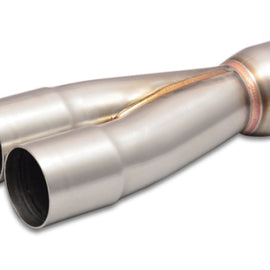 Vibrant 2-1 SS Merge Collectors (1-3/4in Inlet Slipover ID 2-1/4in Outlet OD) - Sold Individually 10353