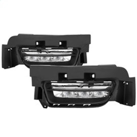 Spyder Dodge Charger 2015-2016 OEM LED Fog Lights W/Universal Switch- Clear FL-DCH2015-LED-C 5082985