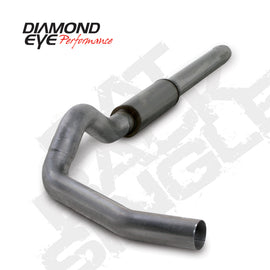 Diamond Eye KIT 5in Catback Single SS: 2004.5-2007.5 DODGE CUMMINS 600 K5244S