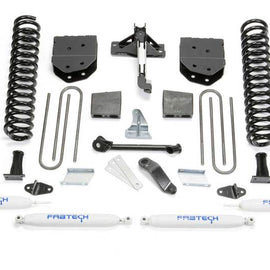 Fabtech 08-16 Ford F250/F350 4WD 4in Basic Sys w/Perf Shks K2210