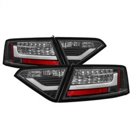 Spyder Audi A5 08-12 LED Tail Lights Black ALT-YD-AA508-LED-BK 5082275