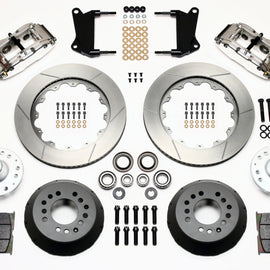 Wilwood Narrow Superlite 6R Front Hub Kit 14.00in Polished 67-69 Camaro 64-72 Nova Chevelle 140-9804-P