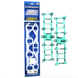 BBK 86-95 Mustang 5.0 Upper To Lower EFI Intake EFI Manifold Gasket Set Edelbrock Performer 15202