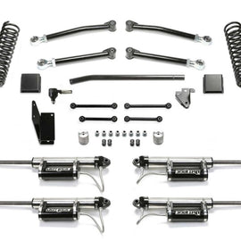 Fabtech 20-21 Jeep JT 4WD Gas 5in Trail w/Dlss Resi Shks K4176DL