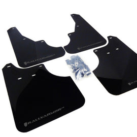 Rally Armor 09-13 Subaru Forester Black UR Mud Flap w/ Grey Logo MF11-UR-BLK/GRY